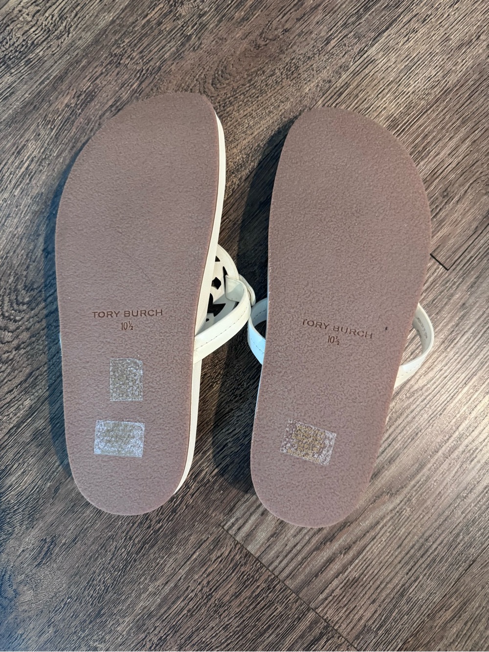 Tory Burch Miller Cloud Sandals – White – Minimal Luxury Summer Slide - Picture 8 of 8